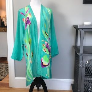 Yolanda Lorentz Silk Duster SZ M